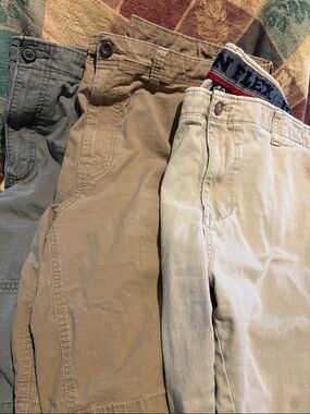Three Men’s ' Casual shirts Bundle - Neutral Tones size 40